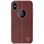 Nillkin Englon Leather Cover case for Apple iPhone X order from official NILLKIN store
